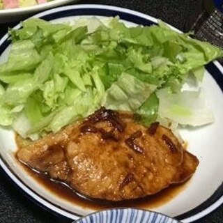 豚の生姜焼き(タレ味)
